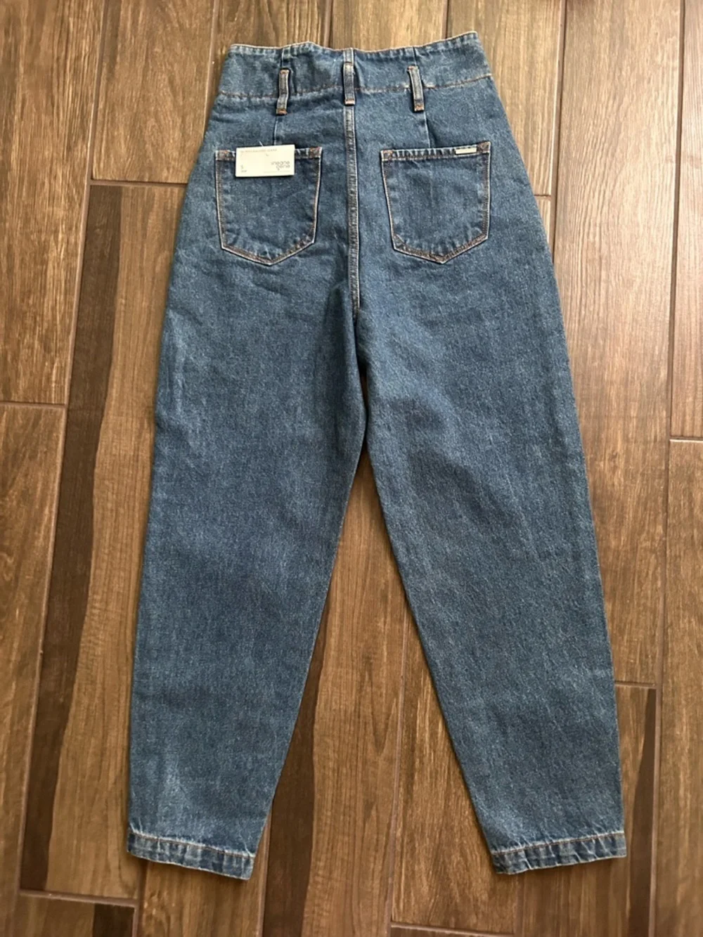 NWT Insane Gene High Rise Balloon Jeans Dark Wash Sz 5